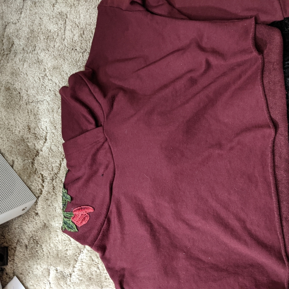 Cropped hoodie